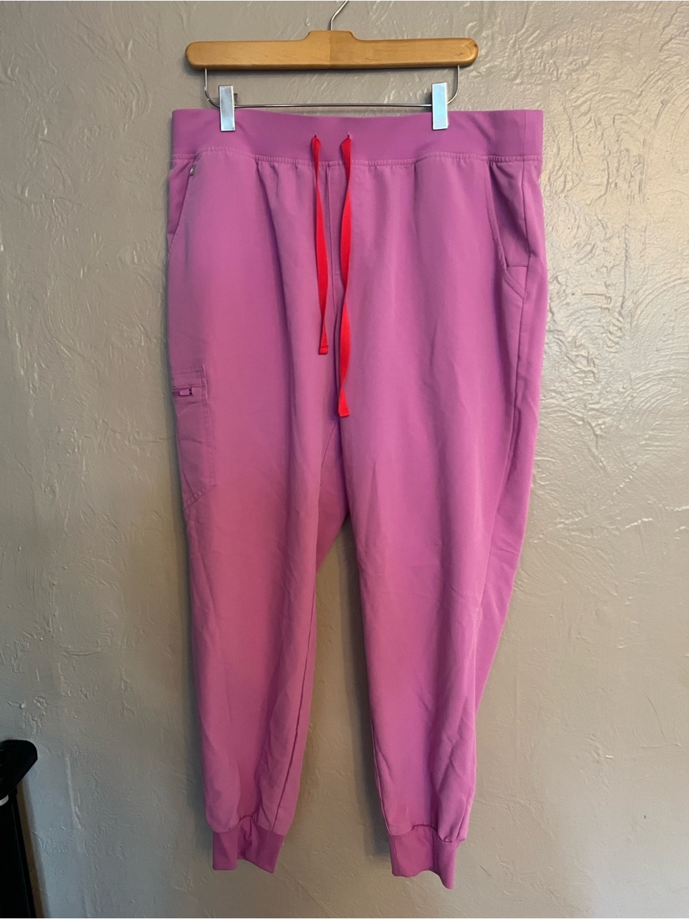 FIGS Zamora High-Rise Jogger Wild Iris Purple Pink Scrub Trouser Pant XL